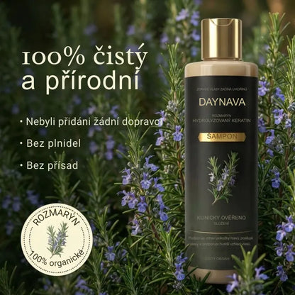 Šampon s Keratinem a Rozmarýnem