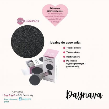 Elektryczny Pilnik do Stóp Daynava