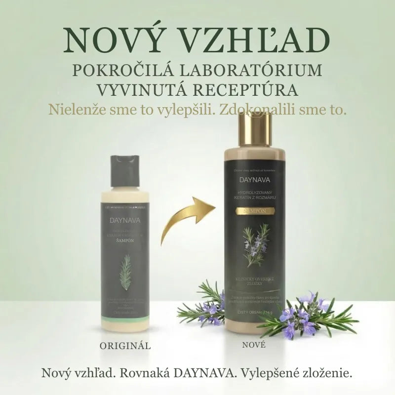 Šampón s Keratínom a Rozmarínom